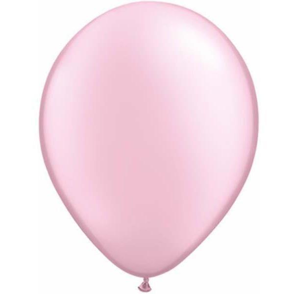 Last Chance - Latex Balloons 30cm Pink Pastel Pearl Pk 25