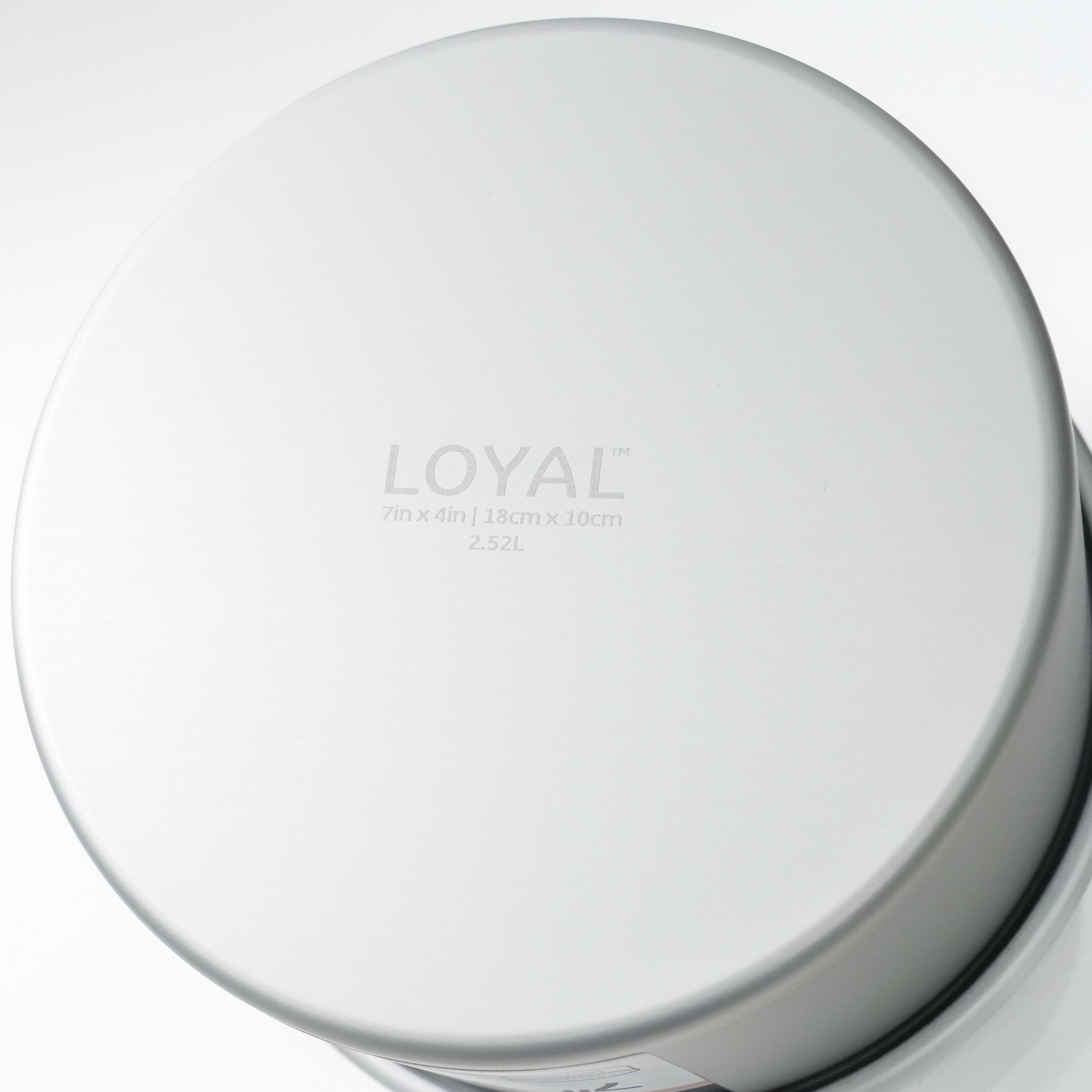 Tin LOYAL Elite 7 Inch Diameter X 4 Inch Deep