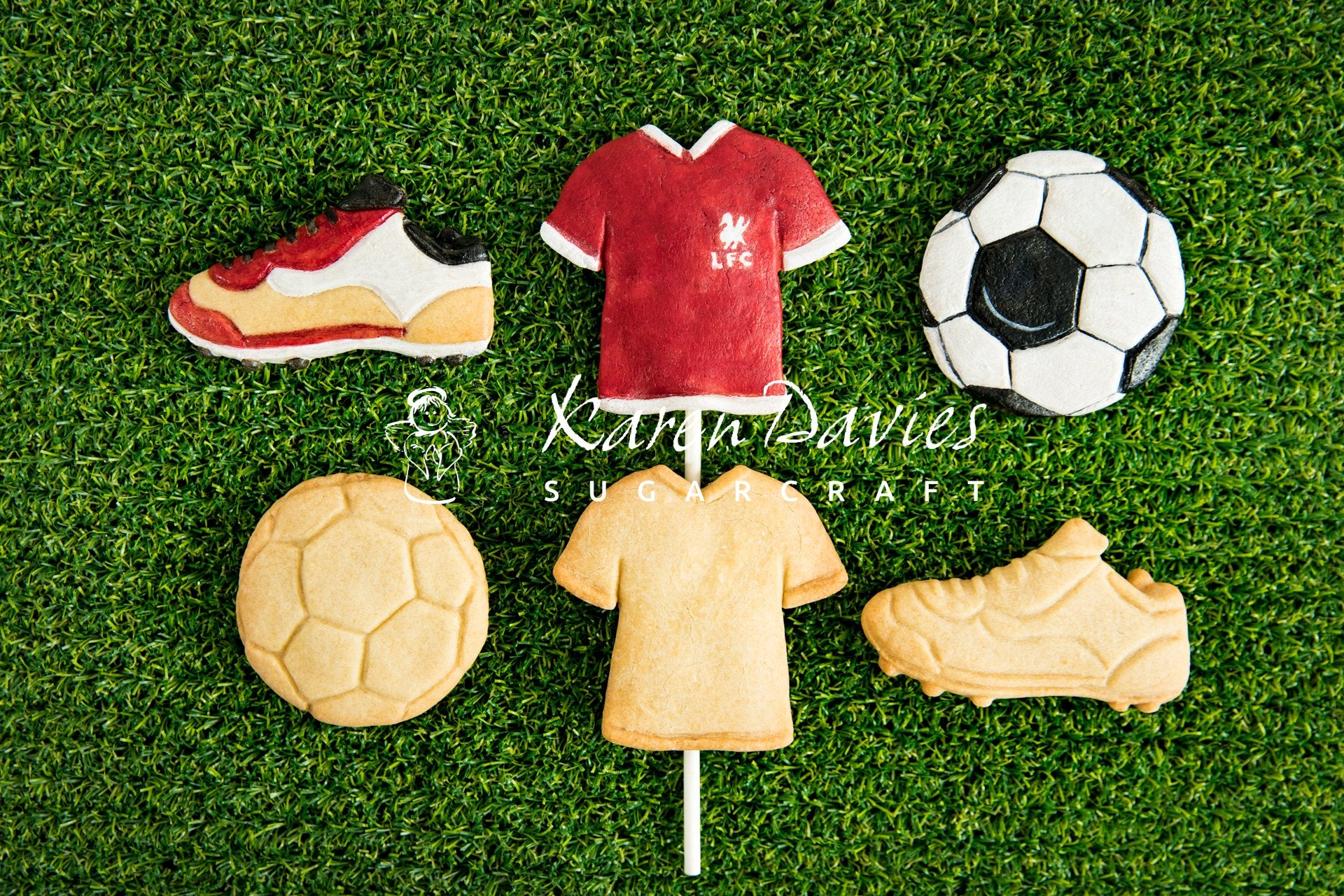 Mould Football Cookie Karen Davies- Last Chance