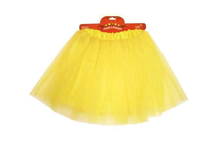 Tutu Adult Size Yellow 40cm 1980s Costume Accessory