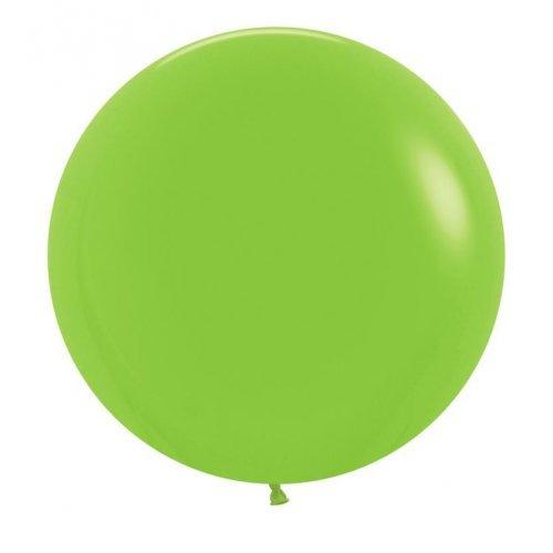 Balloons 60cm Fashion Lime Green Sempertex Pk 3