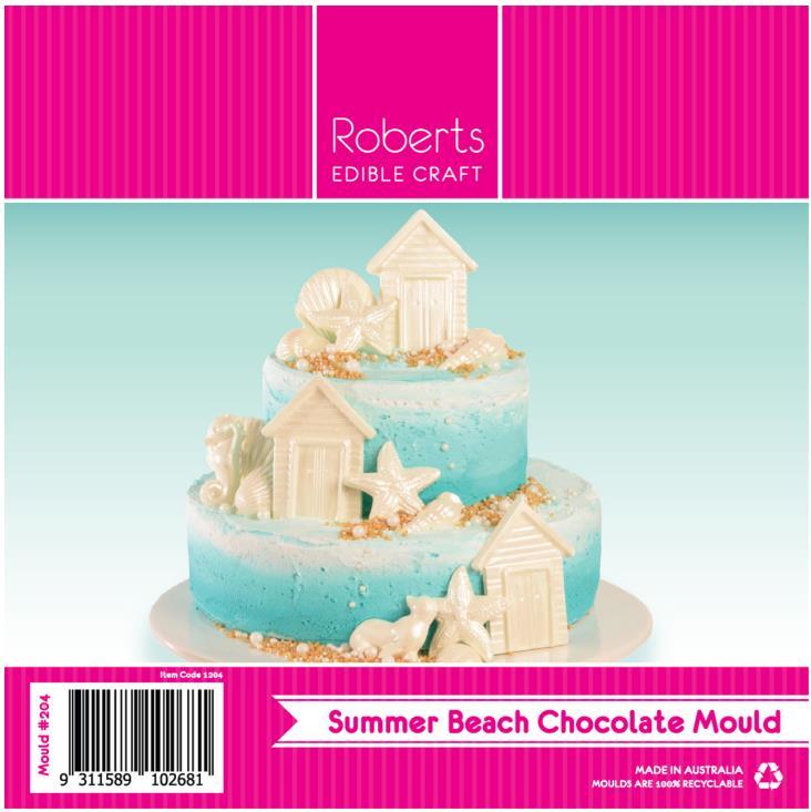 Chocolate Mould Summer Beach Assorted Shaped