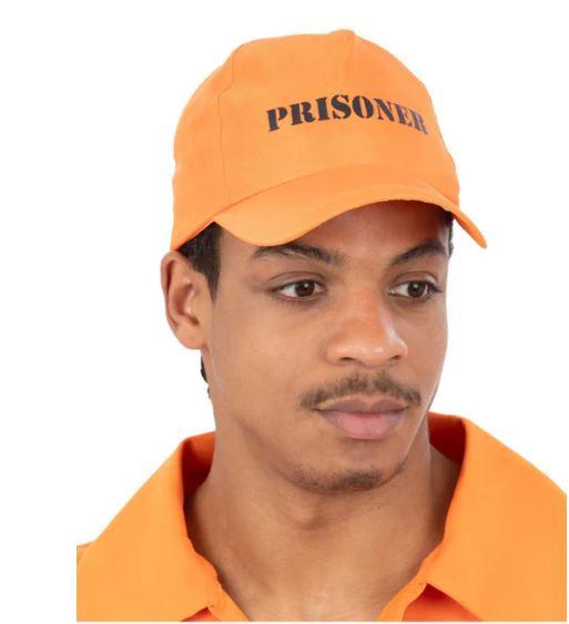 Costume Adult Prisoner Convict Cap/Hat