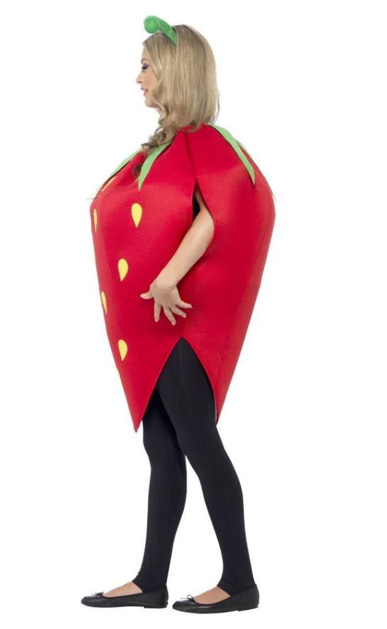 Costume Adult Fruit Strawberry Tabard