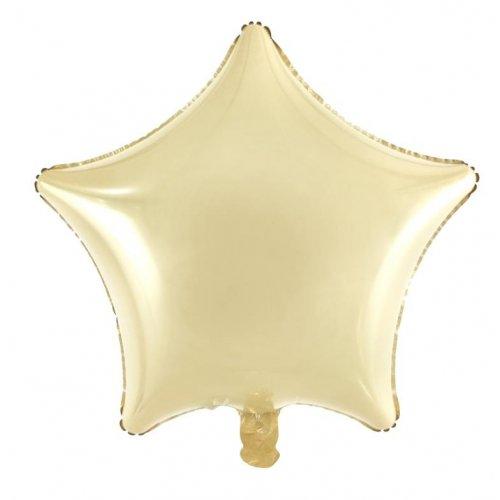 Balloon Foil 45cm Lux Gold Star