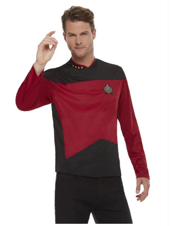 Costume Adult Star Trek Command Shirt Next Gen