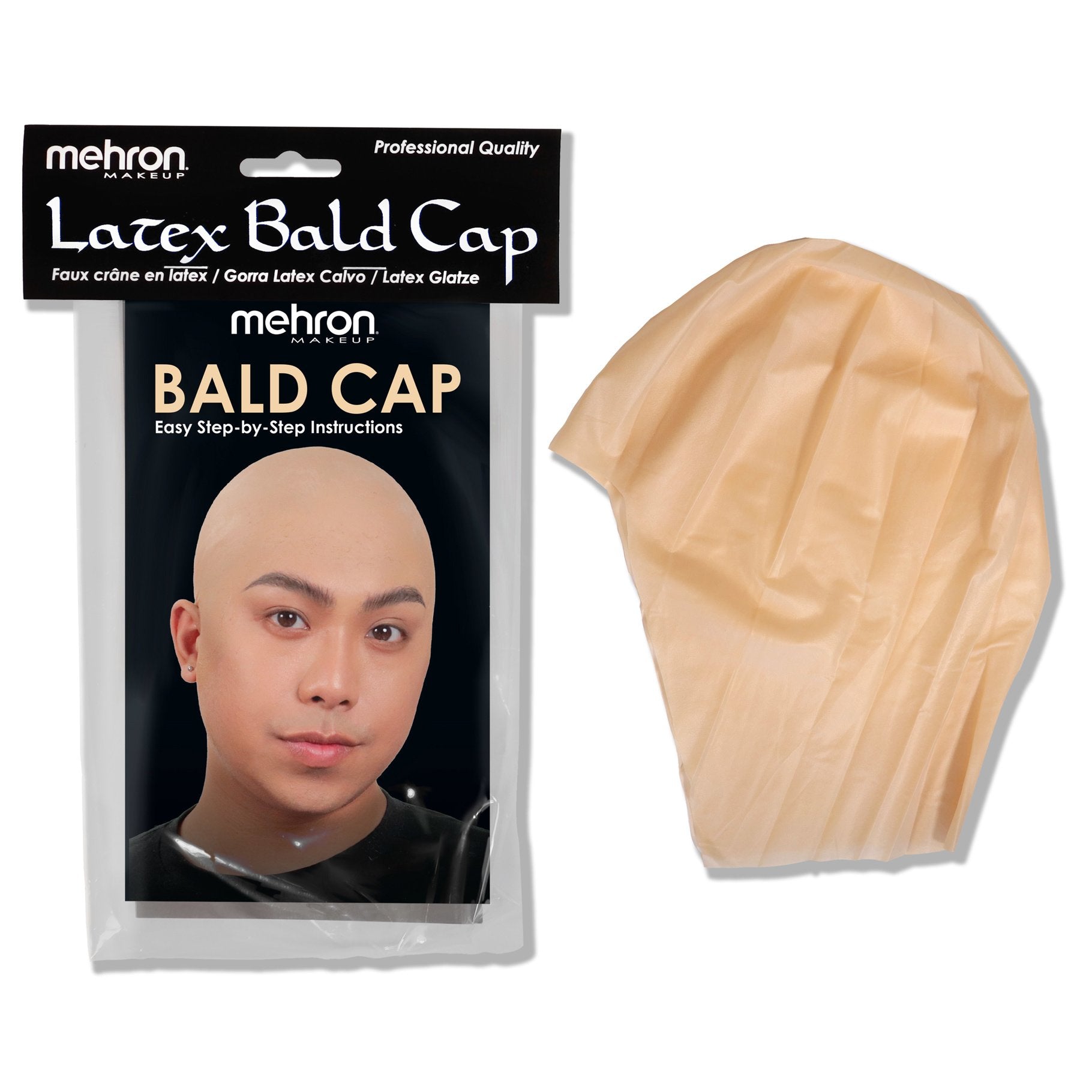 Professional Quality Bald Cap Mehron Latex Deluxe