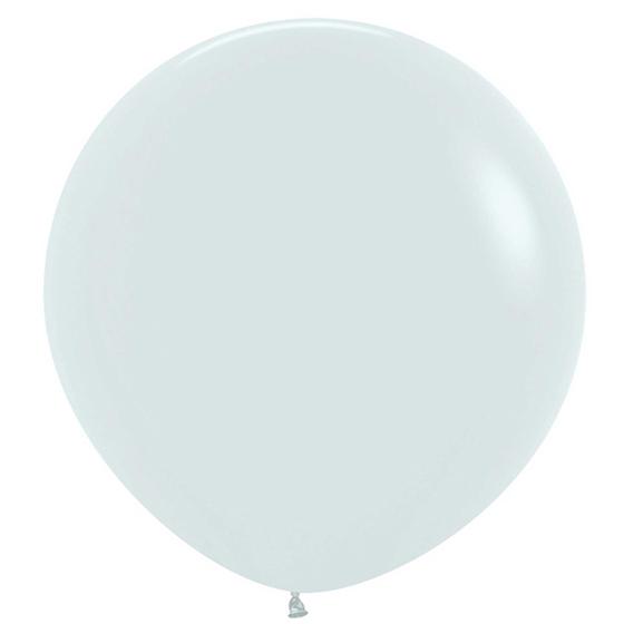 Balloons 60cm Fashion White Sempertex Pk 3