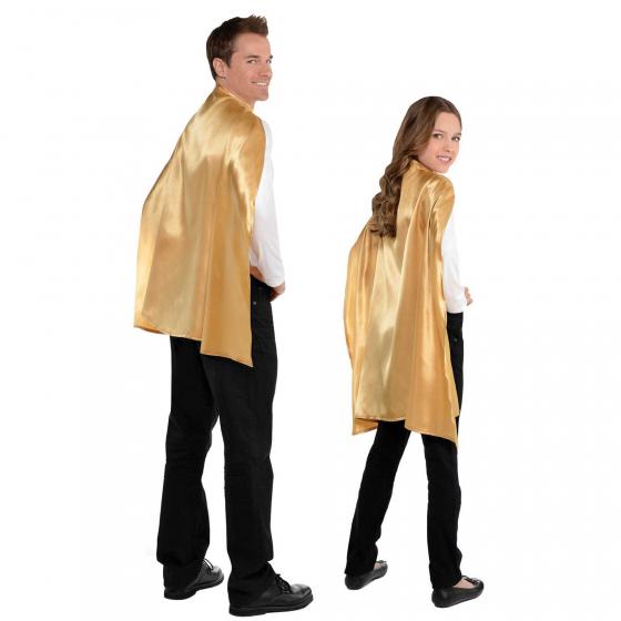 Gold Cape Superhero One Size 76cm