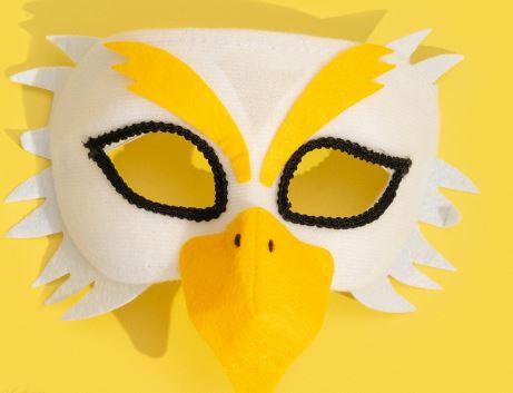 Animal Costume Mask Eagle Bird Deluxe