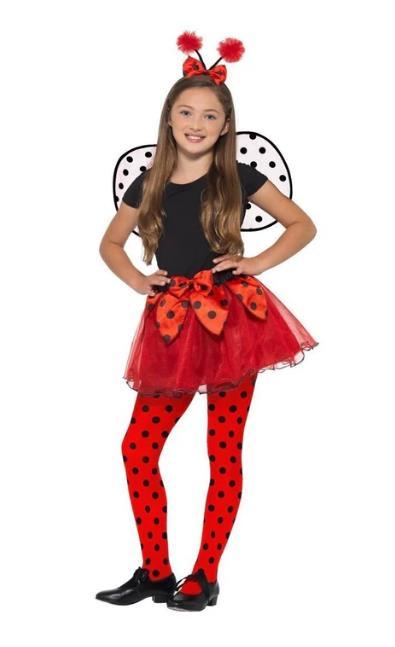 Costume Kit Child Ladybug/Bettle 7-9 Years