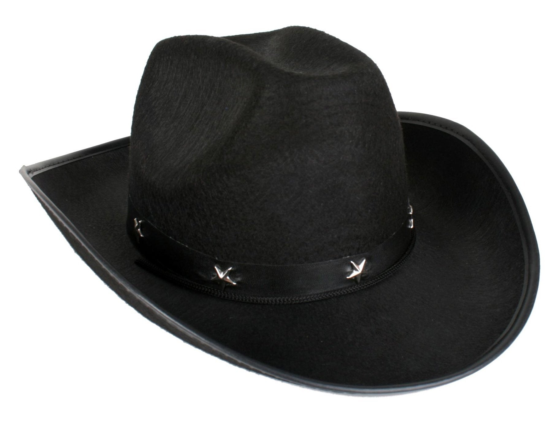 Hat Cowboy/Cowgirl Black With Silver Star On Band