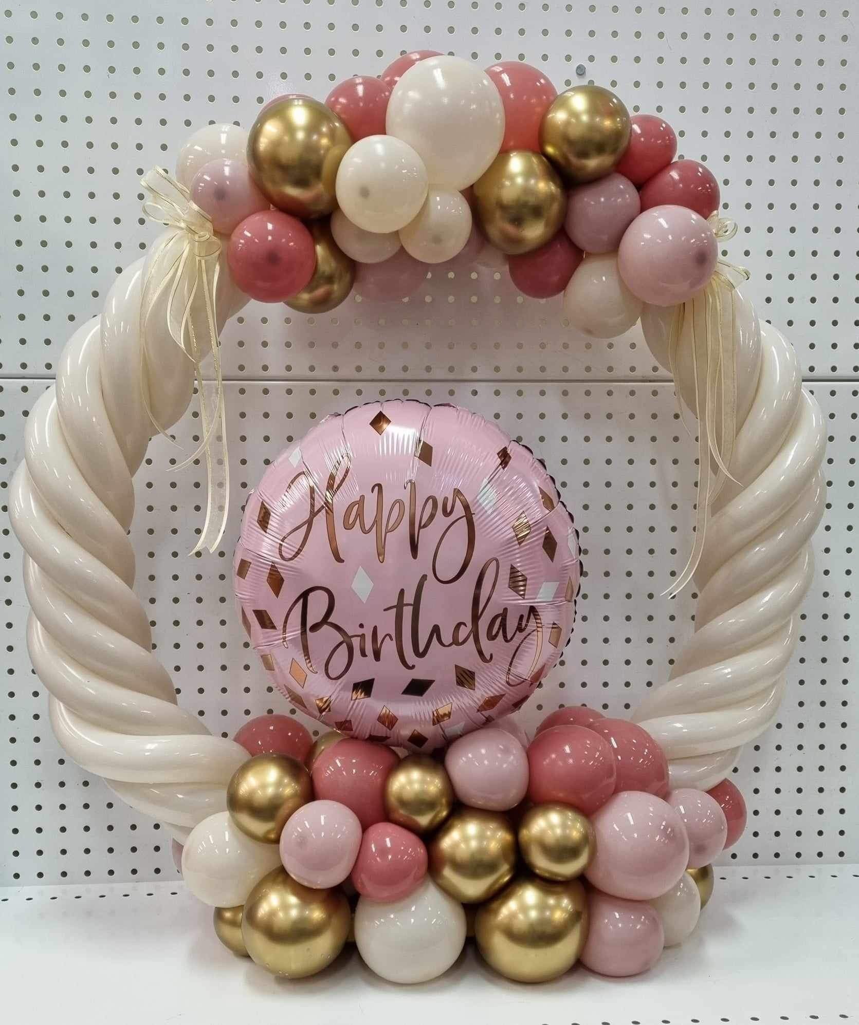 Balloon Bouquet Birthday Circle