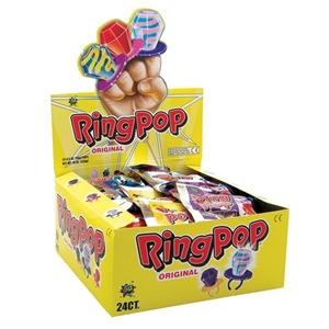 Confectionary Ring Lollypop 14g Each