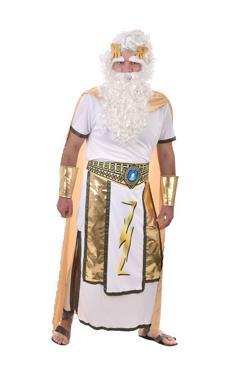 Costume Adult Zeus Greek Robe