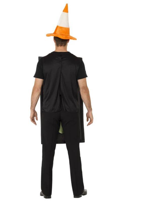 Costume Adult Traffic Lights With Cone Hat