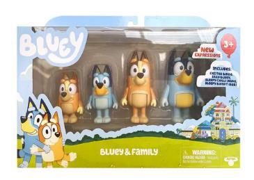 Bluey & Friends Plastic Cake Toppers/Figurines/Toys Pk/8