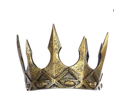 Costume Gold Crown Medieval King/Queen Prince