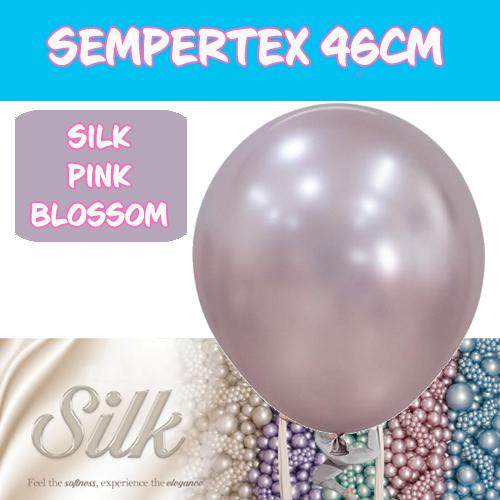 Balloons 46cm Silk Pink Blossom Pk 25