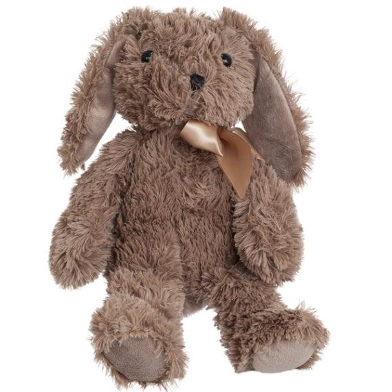 Soft Toy Daisy Bunny Rabbit Brown Sitting Height 24cm - Discontinued Line