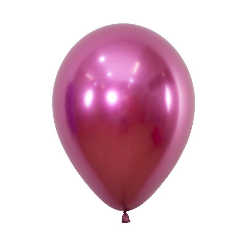 Latex Balloons 30cm Reflex Fuchsia Pk 50