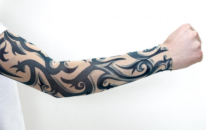 Tattoo Sleeve Tribal For One Arm