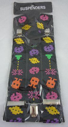 Suspenders/Braces 1980s Arcade Games - Last Chance