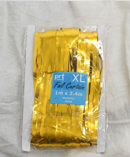 Curtain Gold Mylar Extra Large 1m X 2.4m