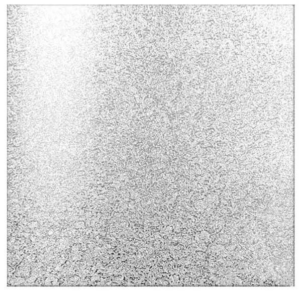 Cake Board Square Silver 6mm 19 Inch