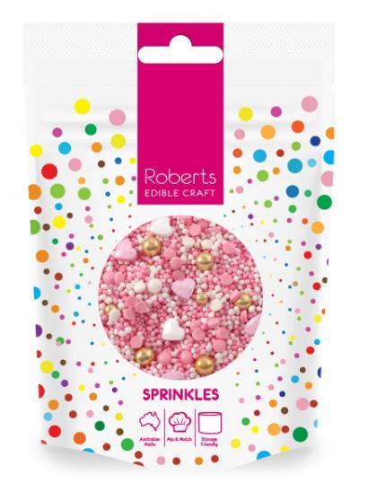 Edible Decorations Sprinkles Love Bug Mix 80g Roberts