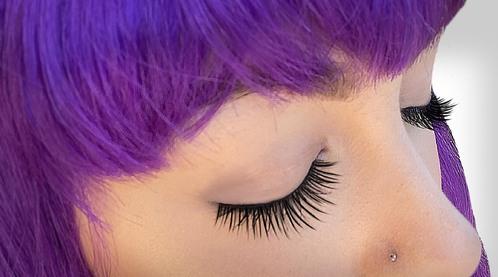 Eyelashes Natural Black