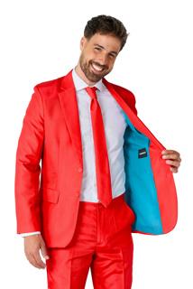 Costume Adult Suitmeister Solid Red