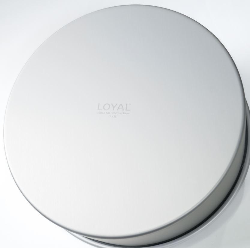 Tin LOYAL Elite 12 Inch Diameter X 4 Inch Deep