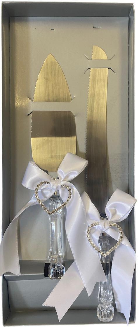 Wedding Cake Knife And Server Set Assorted Styles