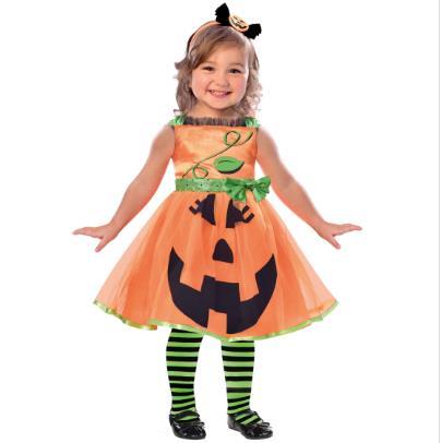 Costume Child Cutie Pumpkin Dress 4-6 Years