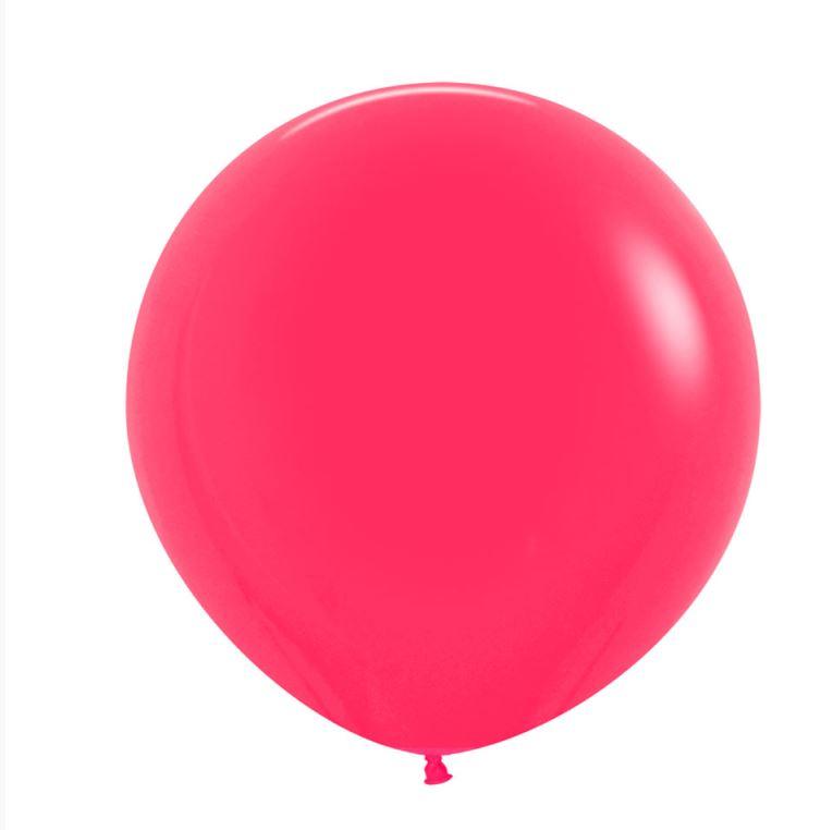 Balloons 60cm Fashion Raspberry Sempertex Pk 3