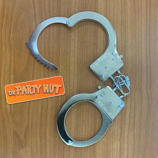 Metal Handcuffs Costume Party Accessory Toy