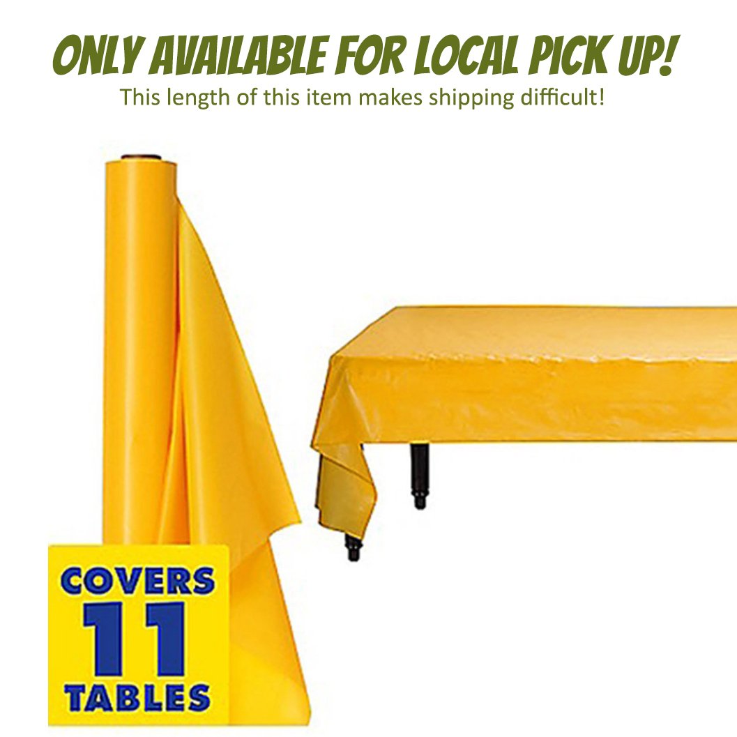 Tablecover Roll Sunshine Yellow 1.22m x 30m
