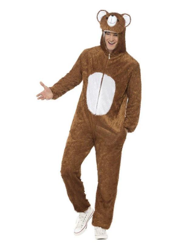 Costume Adult Bear Brown Large