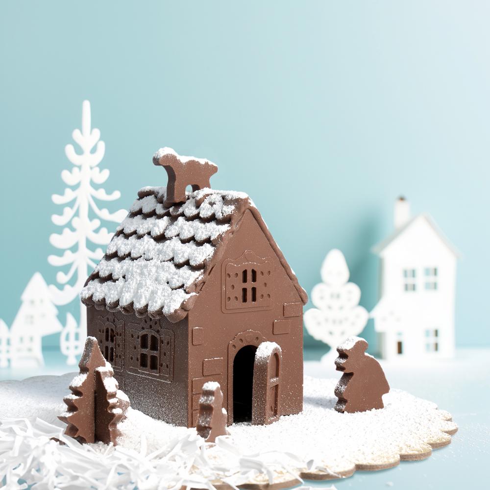 Chocolate Mould Silicone Gingerbread House