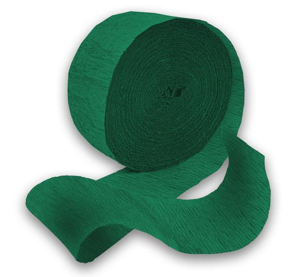 Crepe Streamer Green 45mm X 24m