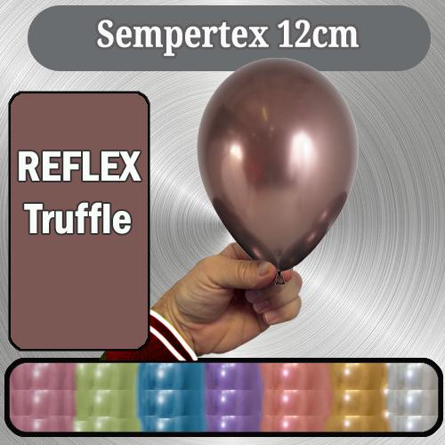 Latex Balloon 12cm Reflex Truffle Pk 50