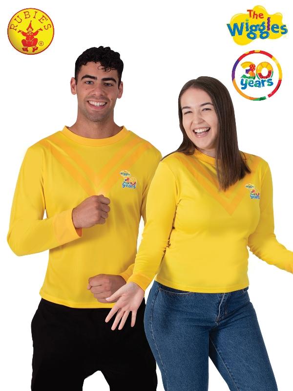 Costume Adult Wiggle Deluxe Yellow Top