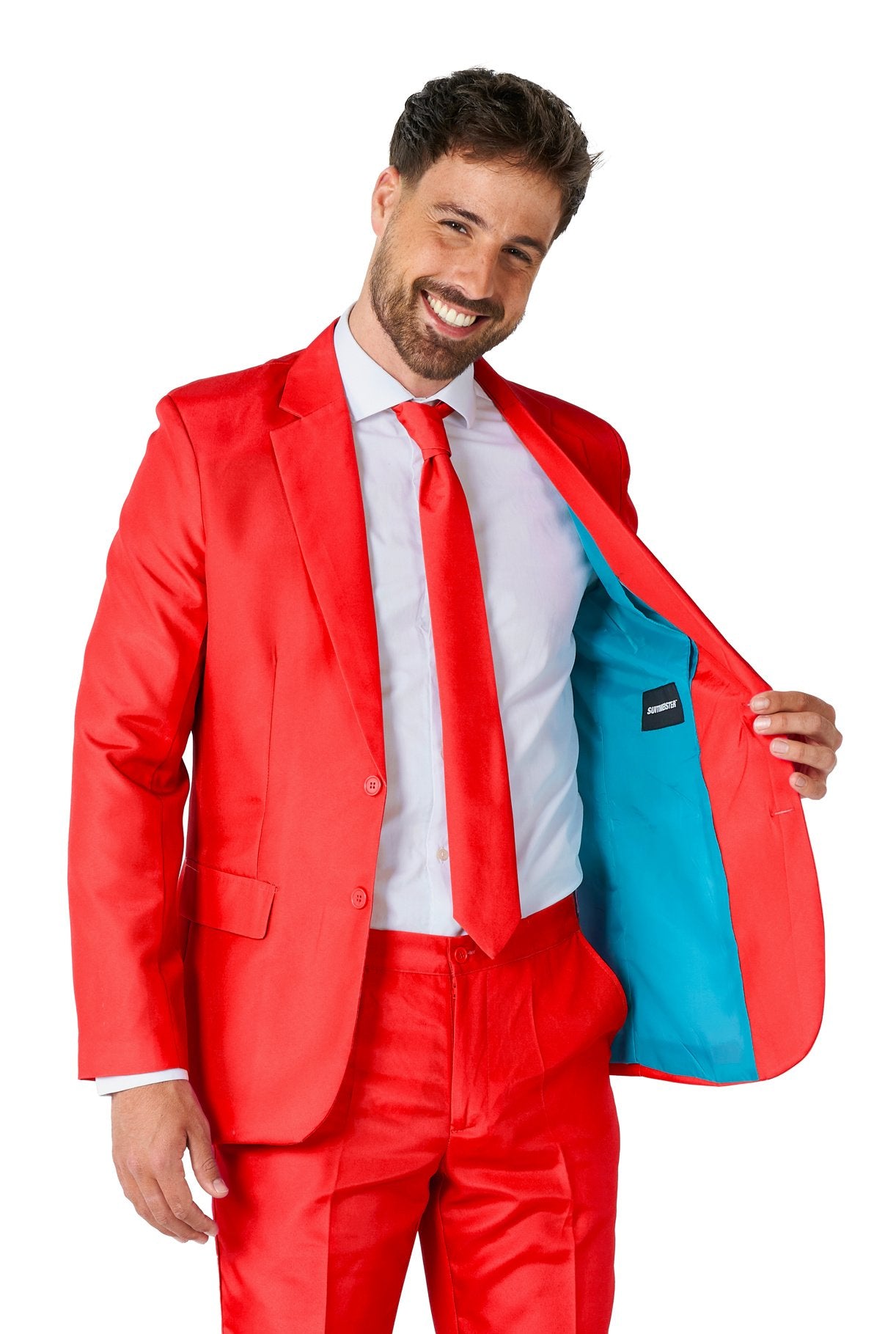 Costume Adult Suitmeister Solid Red