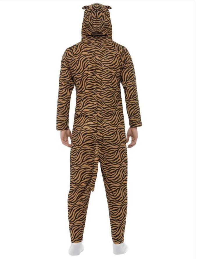 Costume Onesie Adult Animal Tiger Large