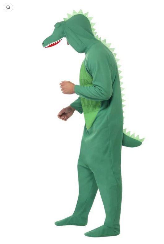 Costume Crocodile/Alligator Green Large