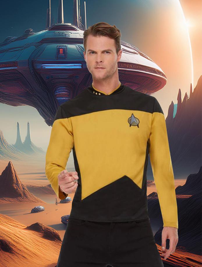 Costume Adult Star Trek Operation Shirt Next Gen