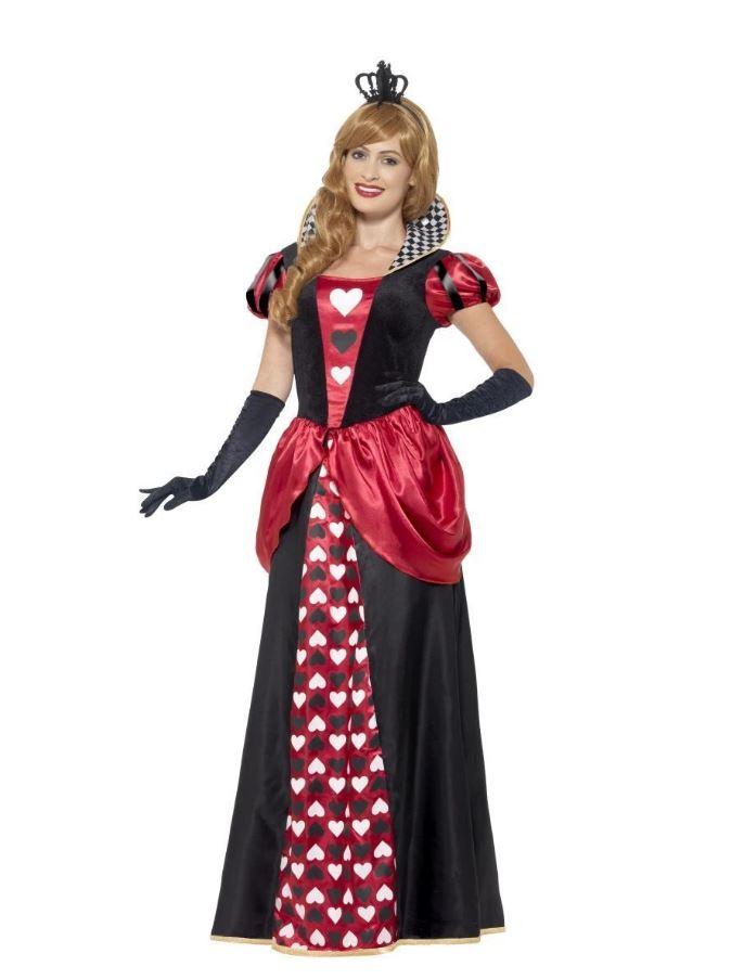 Costume Adult Red Queen Heart Design