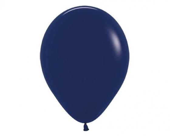 Last Chance - Latex Balloons 30cm Fashion Navy Blue Pk/100