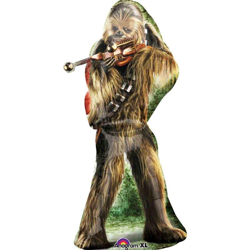 Balloon Foil Supershape Star War Chewbacca 96cm x 43cm